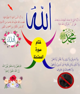 خريطة النجاح (سورة الممتحنة)