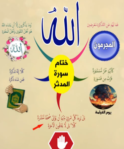 خريطة النجاح (سورة المدثر)
