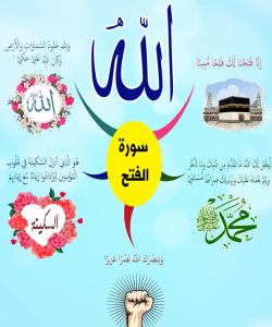 الخريطة الذهنية لسورة الفتح – بصوت محمود علي البنا