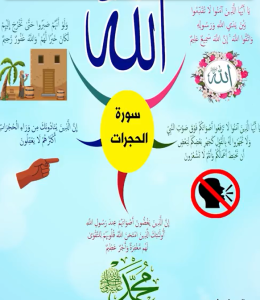 الخريطة الذهنية لسورة الحجرات – بصوت محمود علي البنا